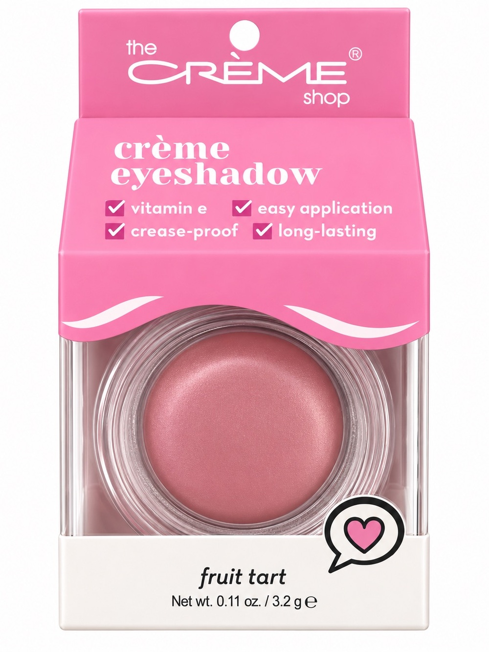 The Crème Shop Fruit Tart Crème Eyeshadow - Pink